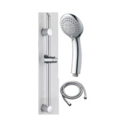 Invena City ensemble de douche mural chrome AU-06-001