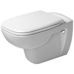 Set cuvette de WC Duravit D-Code 25350900002, abattant de WC Duravit D-Code 0067390000