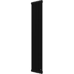 Instal Projekt Tubus 2 radiateur décoratif 179.3x33.5 cm podłączenie inférieur noir TUB2-180/07D50C31