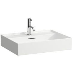 Laufen Kartell lavabo 60x46 cm rectangulaire à poser blanc brillant H8163330001091