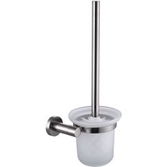 Omnires Modern Project brosse wc à visser nickel MP60620NI
