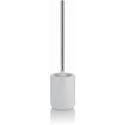 Kela Isabella brosse wc posé blanc-acier 20503