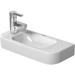 Duravit Happy D.2 lavabo 50x22 cm semi-circulaire classique blanc 07115000091