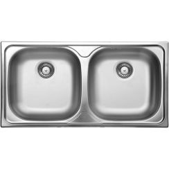 Deante Xylo évier en acier inoxydable 78x43.5 cm ZEX_3203