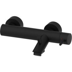 Paffoni Light mitigeur bain-douche murale noir LIG022NO