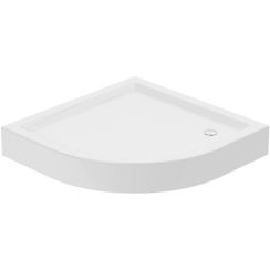New Trendy receveur de douche semi-circulaire 90x90 cm blanc BL-0008