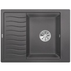 Blanco Elon 45 S évier en granit 65x50 cm gris/graphite/onyx 524825