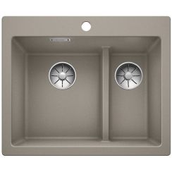 Blanco Pleon 6 Split évier en granit 61.5x51 cm marron 521696