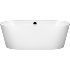 Kaldewei Meisterstück Classic Duo Oval baignoire autoportante 180x80 cm ovale blanc 202640753001