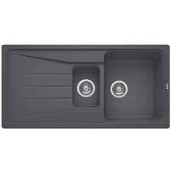 Blanco Sona 6 S évier en granit 100x50 cm gris/graphite/onyx 519853