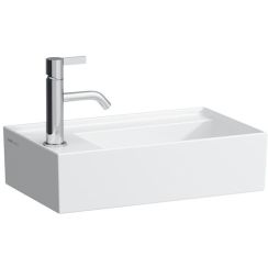 Laufen Kartell lavabo 46x28 cm rectangulaire classique blanc brillant H8153350001111