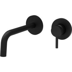 Paffoni Light mitigeur de lavabo encastrée noir LIG006NO70