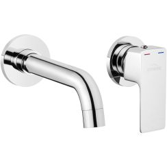 Invena Nyks mitigeur de lavabo encastrée chrome BP-28-U01
