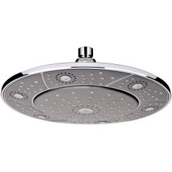 Invena Socho douche à effet de pluie 24x24 cm circulaitre chrome SC-D1-002