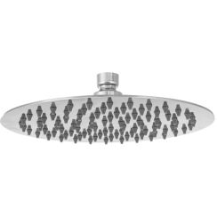 Invena douche à effet de pluie 25x25 cm circulaitre acier SC-D1-041