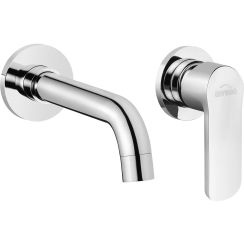Invena Siros mitigeur de lavabo encastrée chrome BP-90-U01