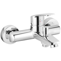 Invena Malta mitigeur bain-douche murale chrome BW-27-001