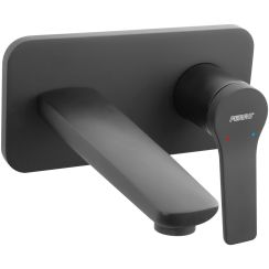 Ferro Stratos Black mitigeur de lavabo encastrée noir BSC3PABL