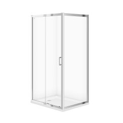 Cersanit Arteco kabina prysznicowa 100x80 cm chrom/szkło przezroczyste S157-011