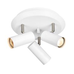 Markslöjd Barcelona plafonnier 3x12 W blanc 107349