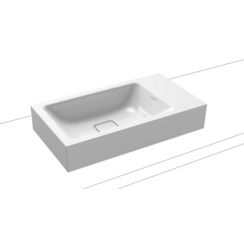 Kaldewei Cono lavabo 55x30 cm rectangulaire à poser blanc 908106003001