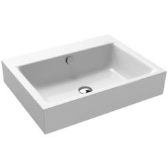 Kaldewei Puro lavabo 60x46 cm rectangulaire classique blanc brillant 901406003001