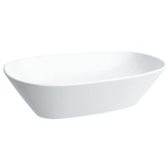 Laufen Palomba lavabo 52x38 cm à poser blanc brillant H8168020001121