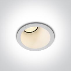 One Light Ewretu spot encastré 1x8 W blanc 10108A/W/W