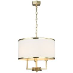 Open Design Casa lampe suspendue 3x12 W doré-crème OR80223