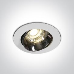 One Light Ptolemaida spot encastré 1x10 W blanc-noir 11110E/W/W