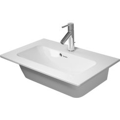 Duravit ME by Starck lavabo 63x40 cm rectangulaire de meuble blanc 23426300001