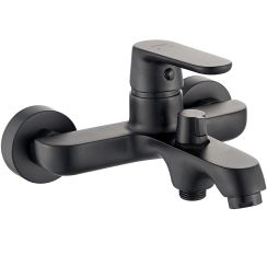 Kuchinox Dima mitigeur bain-douche murale noir BQD710D