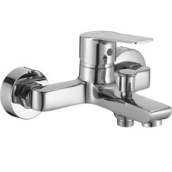 Kuchinox Borgo mitigeur bain-douche murale chrome BKB010D