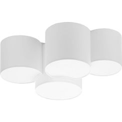 TK Lighting Mona plafonnier 4x15 W blanc 3442