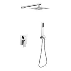 Besco Varium ensemble de douche encastré chrome BP-MVI-CH