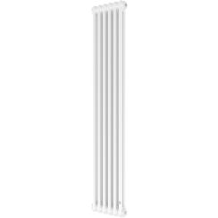 Instal Projekt Tubus 2 radiateur d’intérieur 149.3x29 cm podłączenie inférieur blanc TUB2-150/06D50