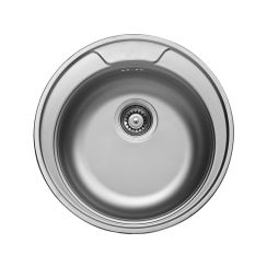 Kuchinox Orion évier en acier inoxydable 51x51 cm SKO080T