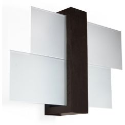 Sollux Lighting Feniks applique murale 1x60 W wengé SL.0075