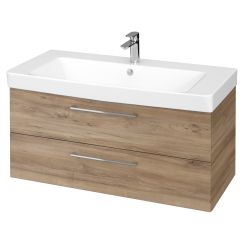 Cersanit Mille lavabo avec meuble 101 cm noyer S801-331-DSM