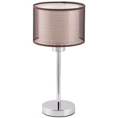 Rabalux Anastasia lampe de table 1x60 W chrome-marron 2631