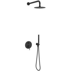 Excellent Pi ensemble de douche encastré oui noir AREX.SET.1245BL
