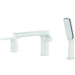 Kuchinox Dima mitigeur bain-douche pour baignoire blanc BQD613D