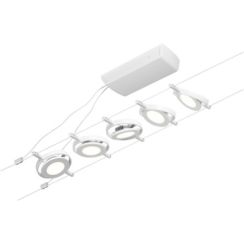 Paulmann Round Mac système de câbles 5x4.5 W blanc 94416
