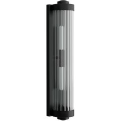 Open Design Fumi applique murale 2x8 W noir-transparent OR84498