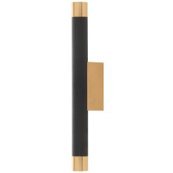 Open Design Q applique murale 2x3.5 W noir-doré OR84573