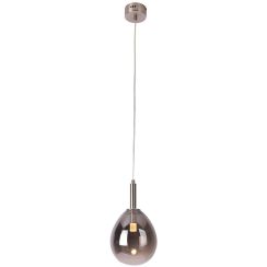 Ledea Lukka lampe suspendue 1x6 W gris/cendre 50133211