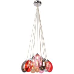 Candellux Lukka lampe suspendue x10 W multicolore 50110223