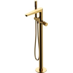 Omnires Contour mitigeur bain-douche autoportante doré CT8033GLB