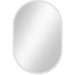 Baltica Design Tiny Border Pastille miroir 40x95 cm ovale blanc 5904107904870