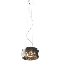 Zuma Line Crystal lampe suspendue 5x42 W chrome-fumé-cristal P0076-05L-F4FZ